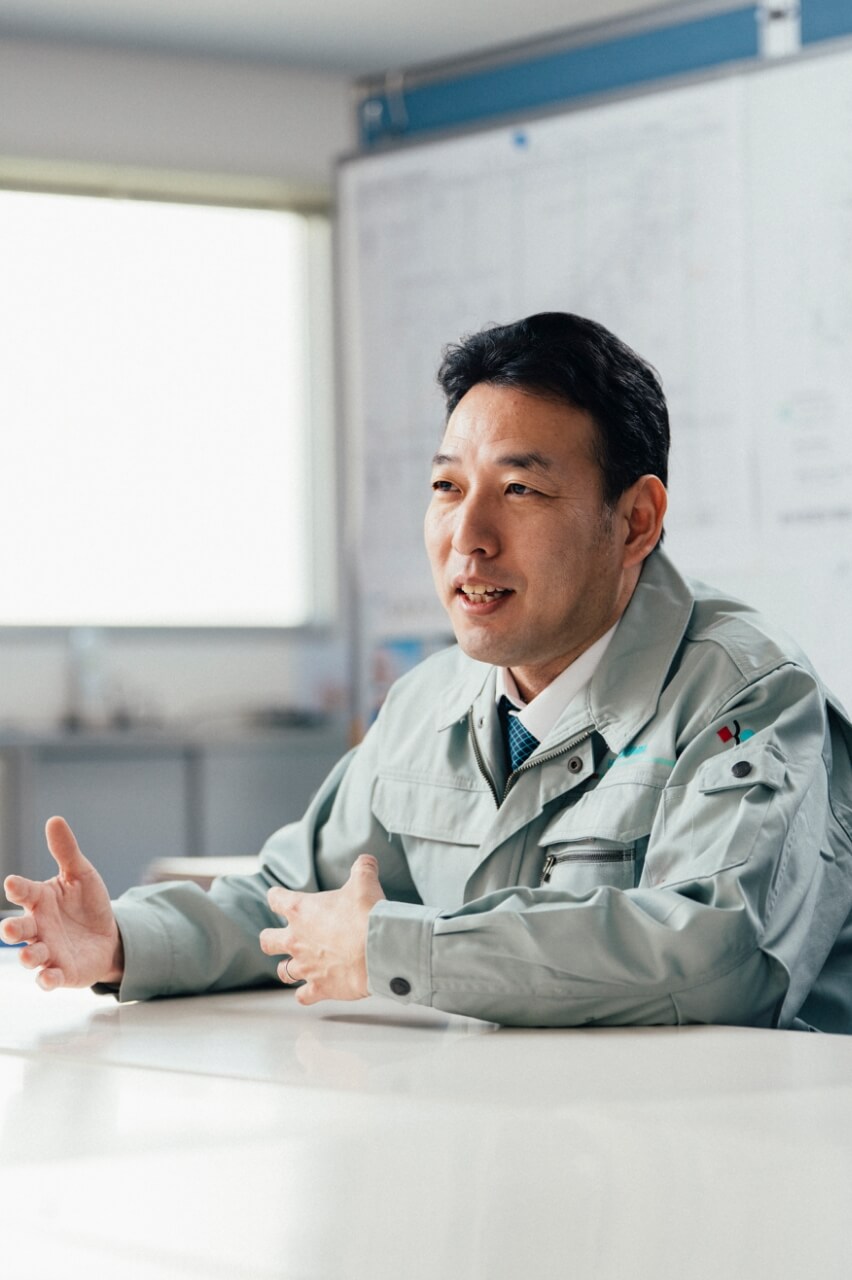 インタビュー写真