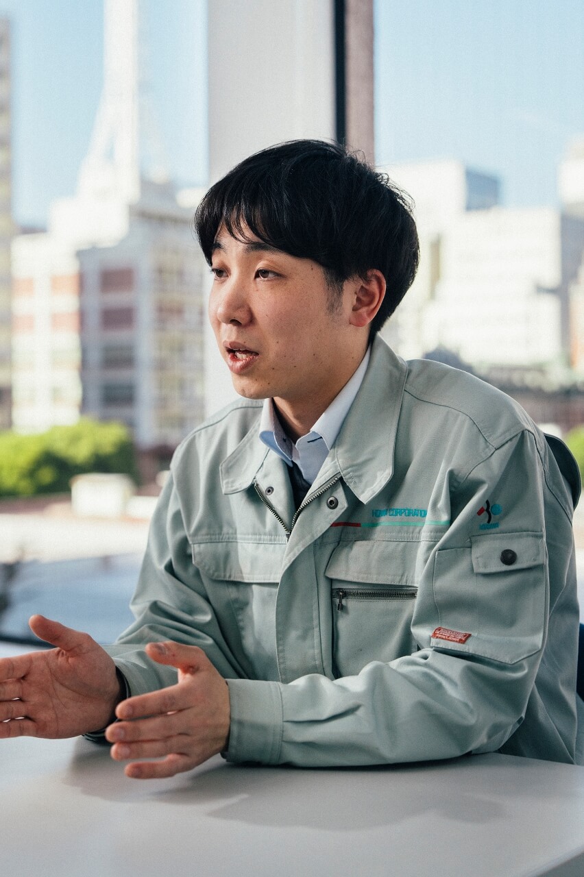 インタビュー写真