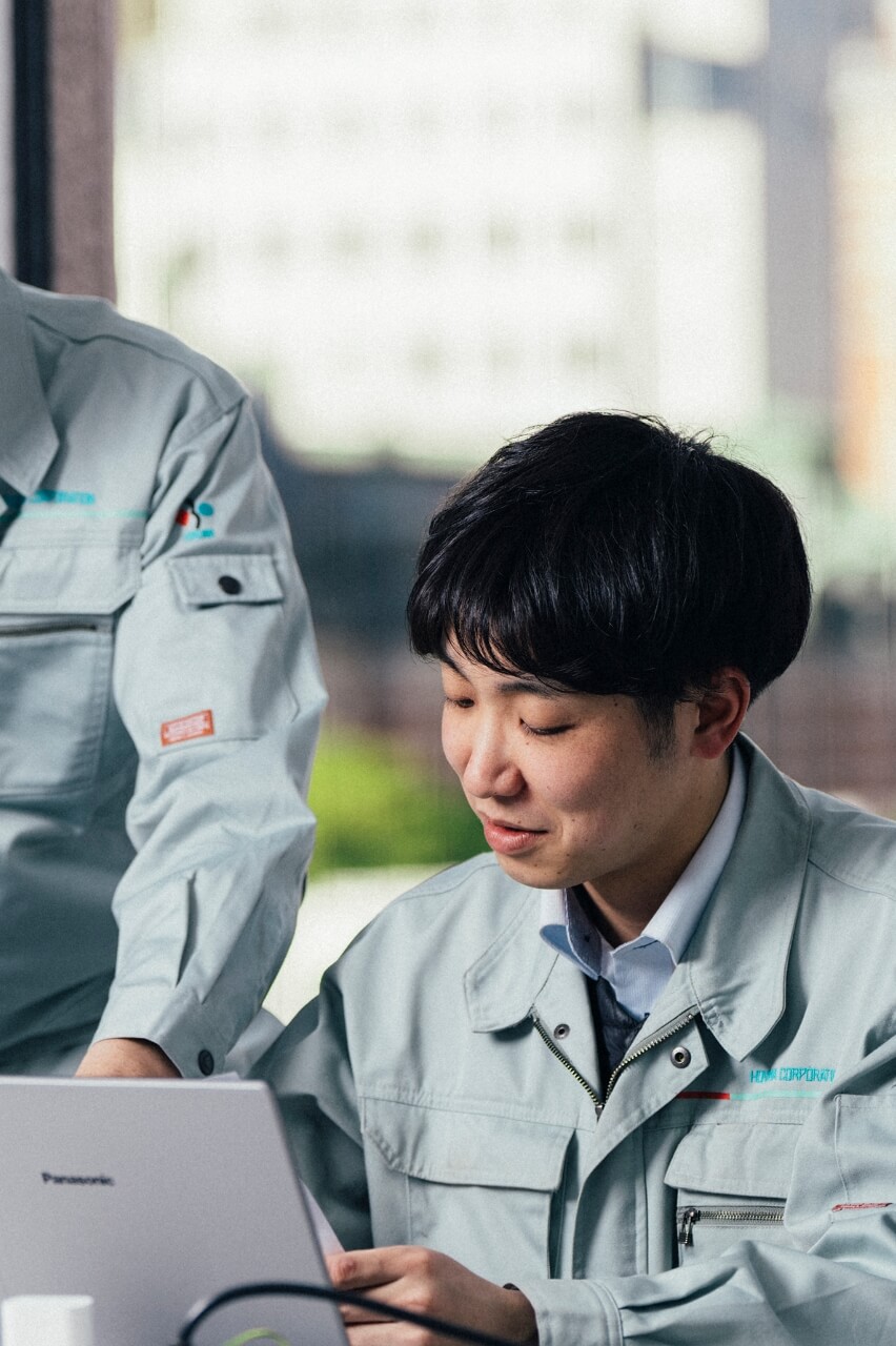 インタビュー写真