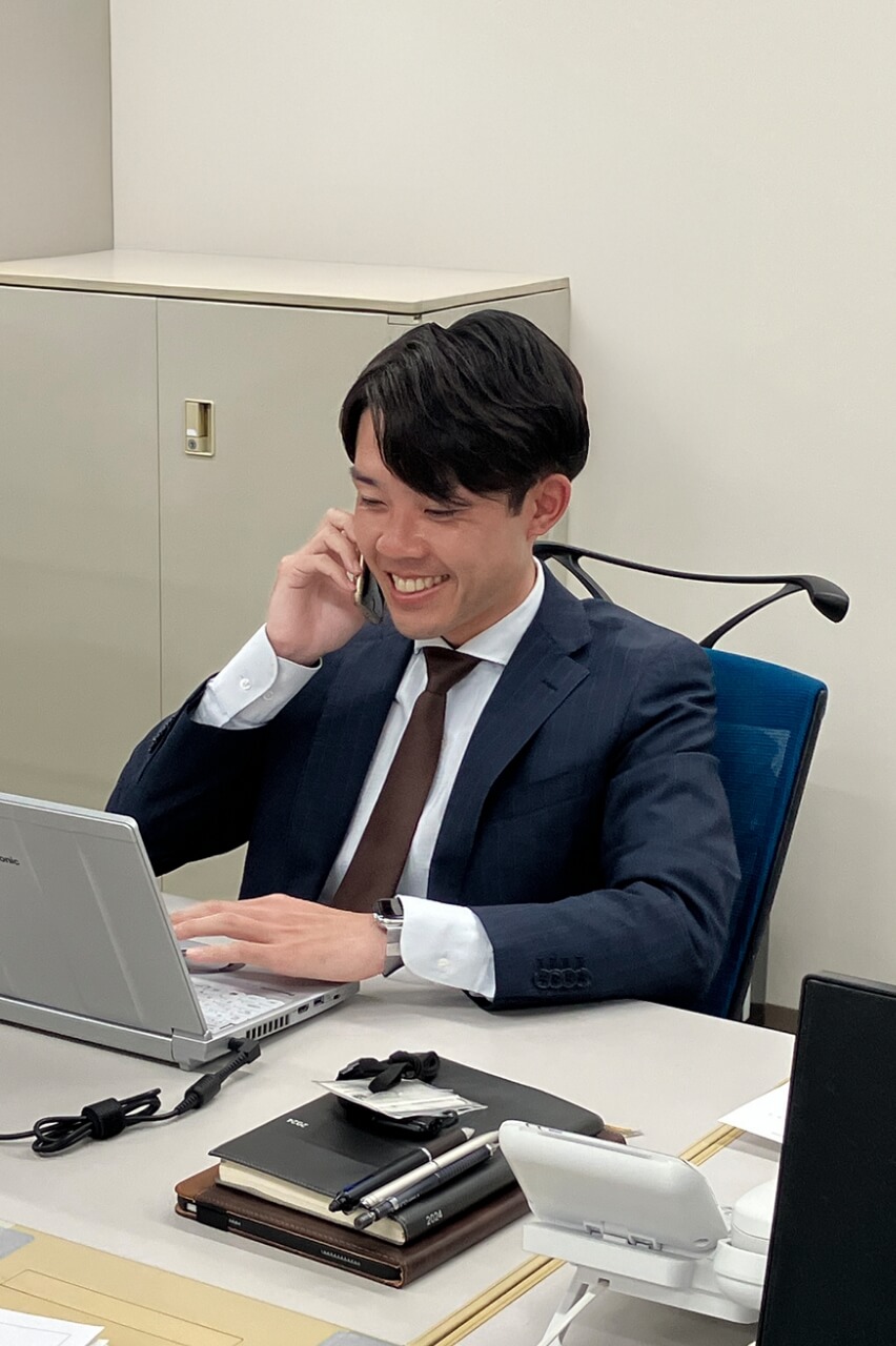 インタビュー写真